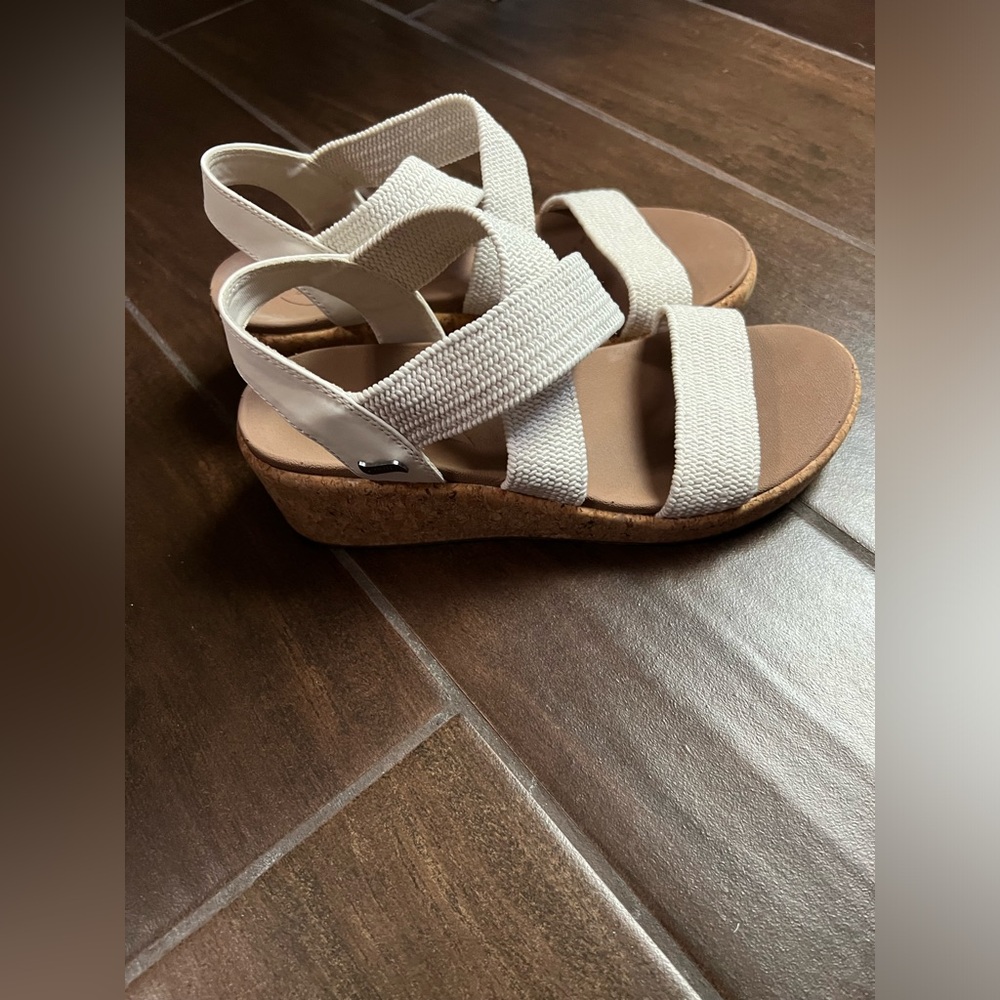 Off-white slip on sandals